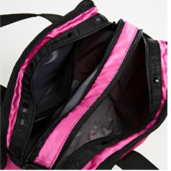 Lesportsac Gabrielle Small Box Crossbody NEW WITH TAGS Hot Pink - Picture 5 of 13